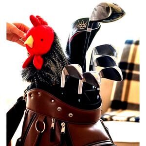 Chicken Golf Headcover Daphne's Driver Head Covers ROOSTER Funny Dad Gift Furry